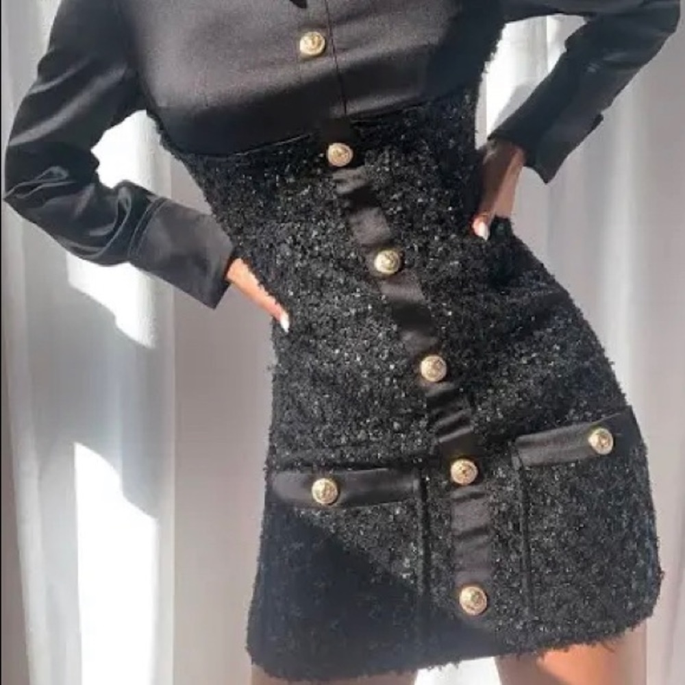 Gorgeous brand new with tags tweed mini dress